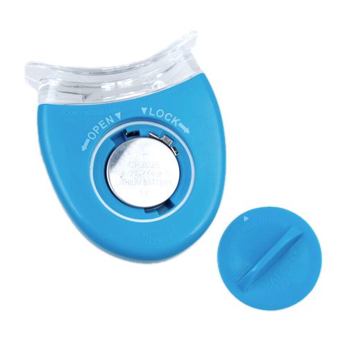 Teeth Whitener LED Light  Tool Blue, Battery Powered