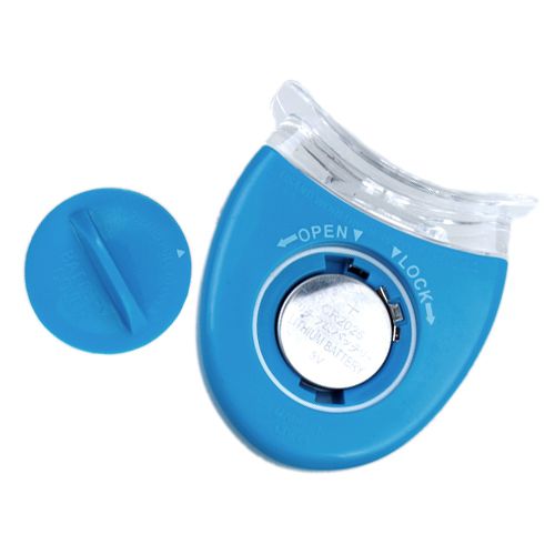 Teeth Whitener LED Light  Tool Blue, Battery Powered