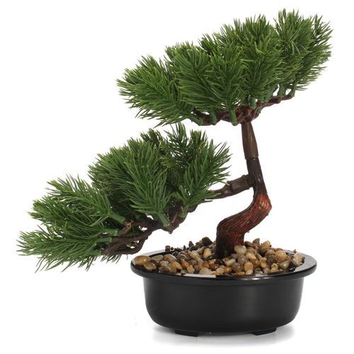 Artificial Pine Bonsai Tree Plant Garden Office & Home Decoration