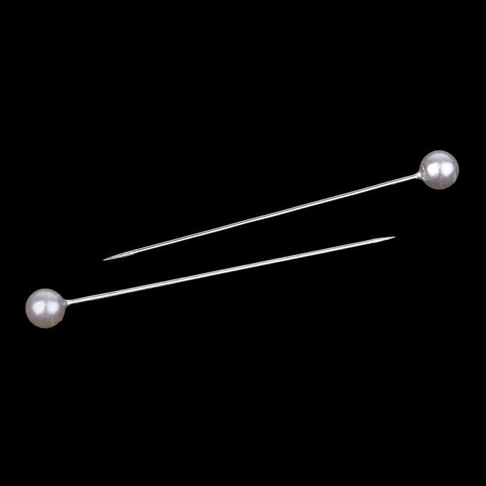 Polka Dot Pattern Pin Cushion And 100pcs Bead Pins Sewing  Pin