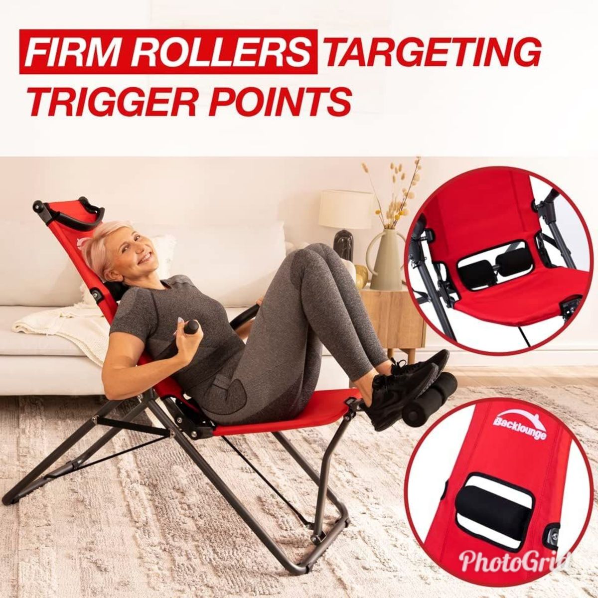 Back Lounge,Ab Lounge , Spin Stretcher