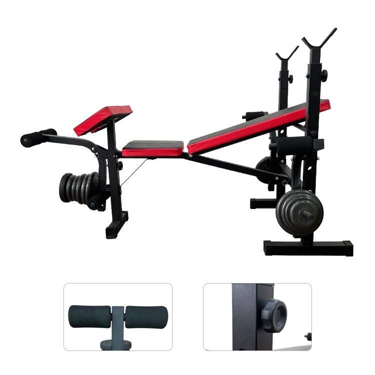 BENCH PRESS WITH 25KG BARBELL.