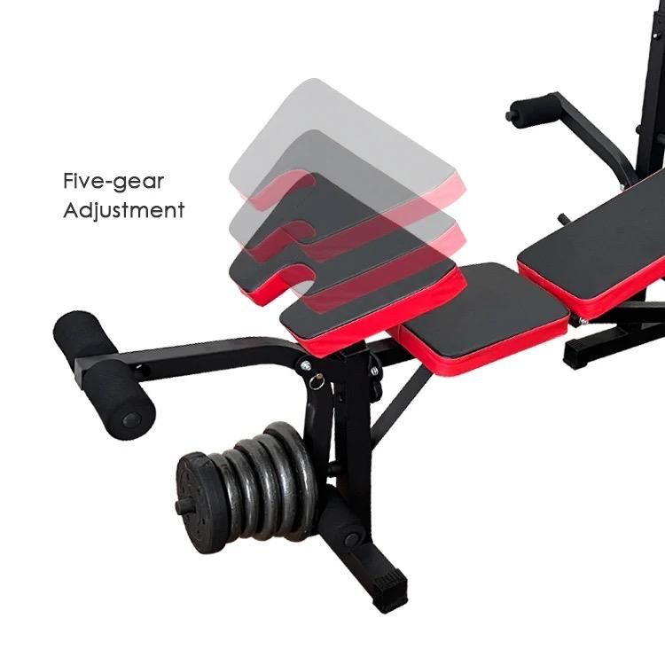 BENCH PRESS WITH 25KG BARBELL.