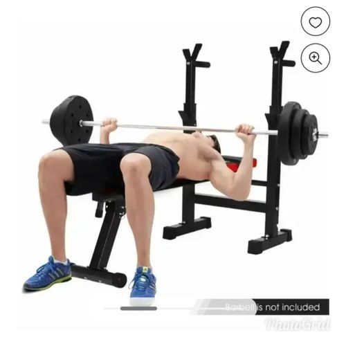 Pure Leather Foldable / Adjustable Weight Bench