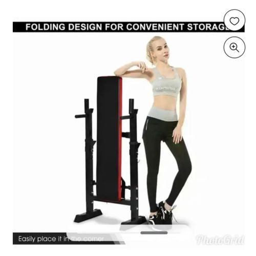 Pure Leather Foldable / Adjustable Weight Bench