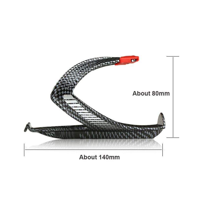 Bicycle Bottle Holder Plastic Bike Water Cup Imitation Drum