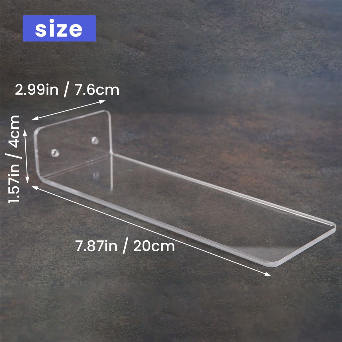 6 Pack Floating Shoe Display,Shelves Wall Mount Levitating S