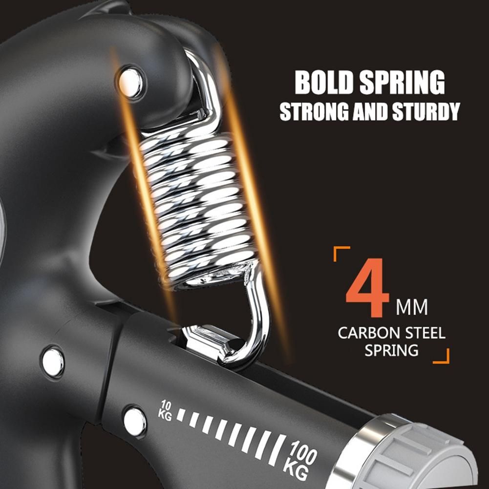 Hand Grip Strengthener Spring Grip 10-100KG Adjustable