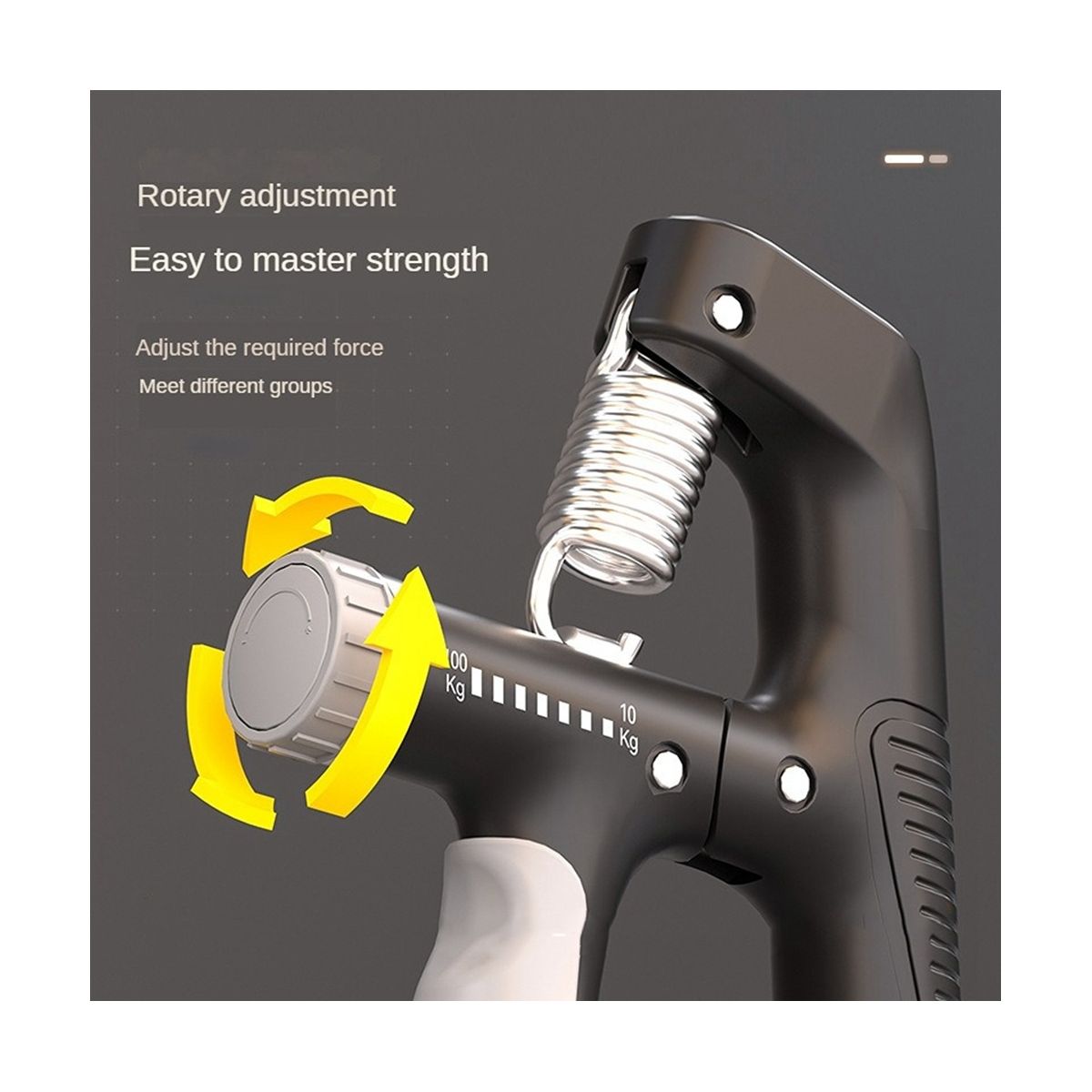 10-100Kg Adjustable Electronic Hand Grip Power Exercise