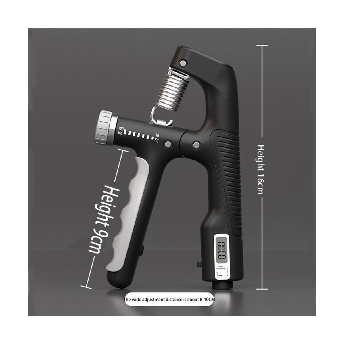 10-100Kg Adjustable Electronic Hand Grip Power Exercise