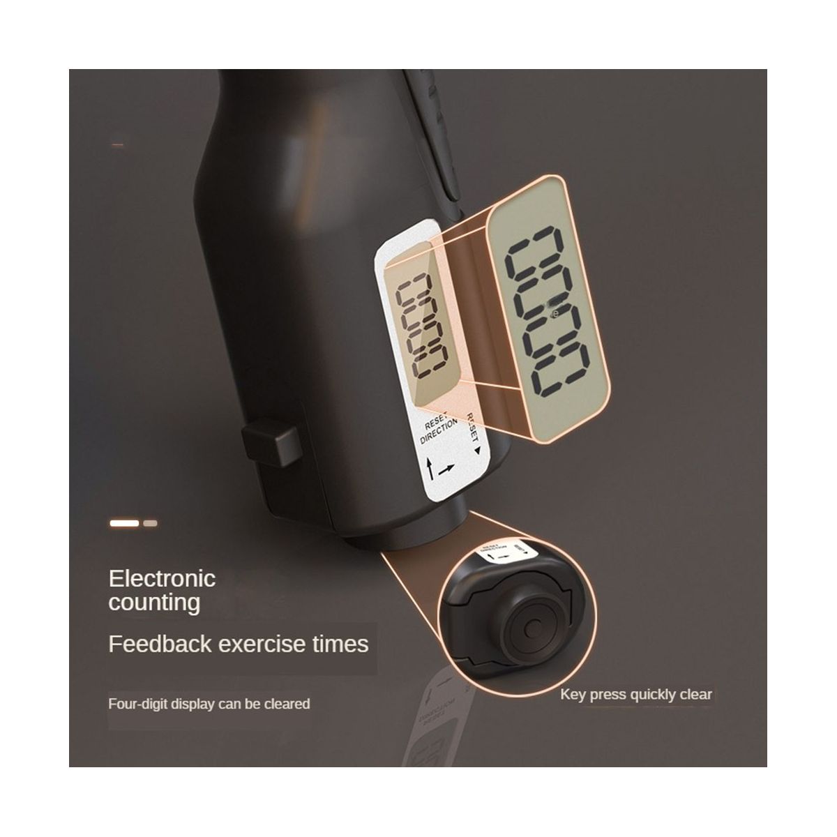 10-100Kg Adjustable Electronic Hand Grip Power Exercise