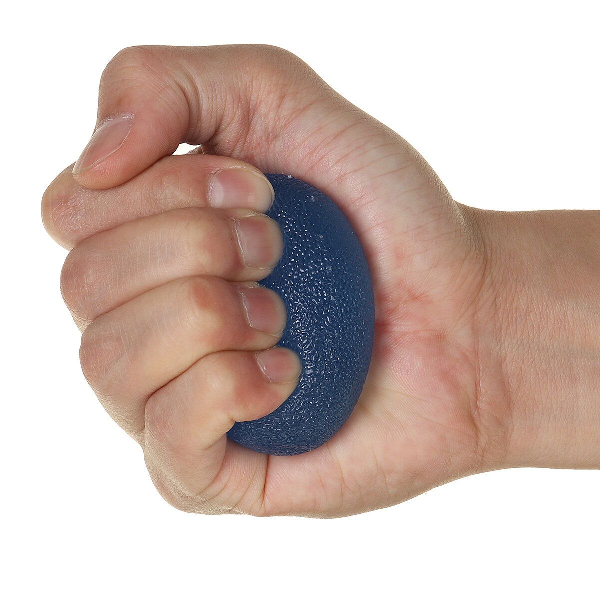 6Pcs/Set Hand Grip Gripper Trainer Countable Training Handshake Tool Adjustable 5-60kg Fitness Wrist Strength Squeezer Finger Strengthener Arm Gym Muscle Blue