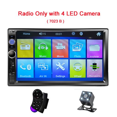 Hikity 2 Din Car Radio Tape Recorder 7