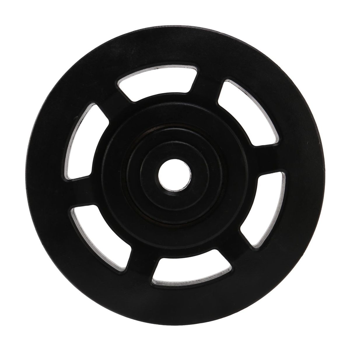 95mm Black Pulley Wheel Cable Gym Equipment Part Wearproof