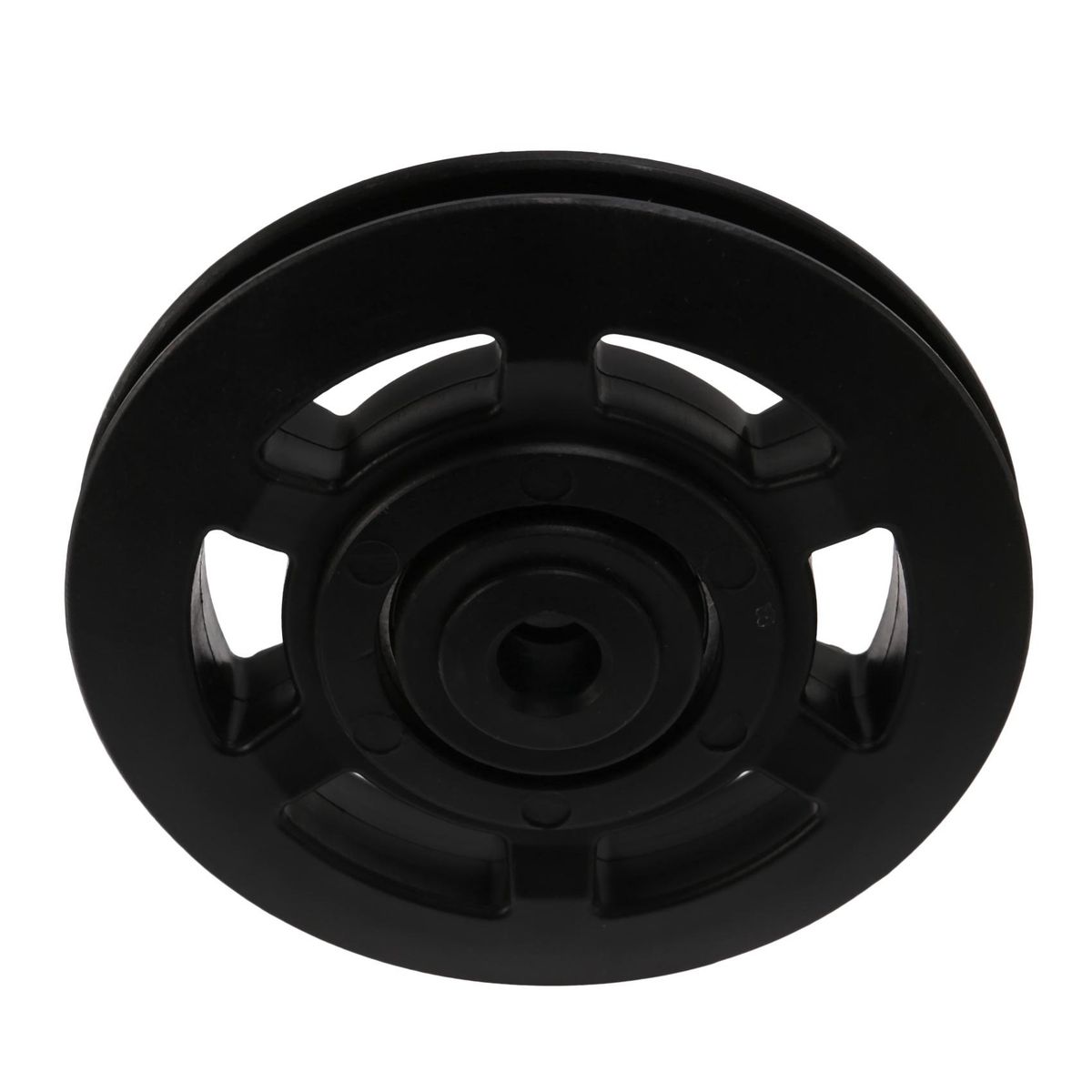95mm Black Pulley Wheel Cable Gym Equipment Part Wearproof