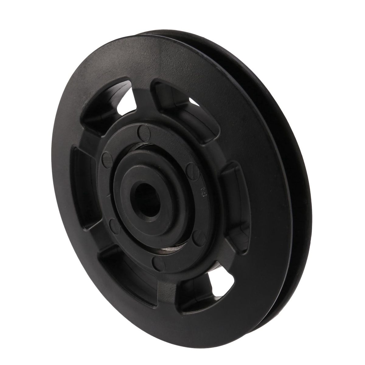 95mm Black Pulley Wheel Cable Gym Equipment Part Wearproof