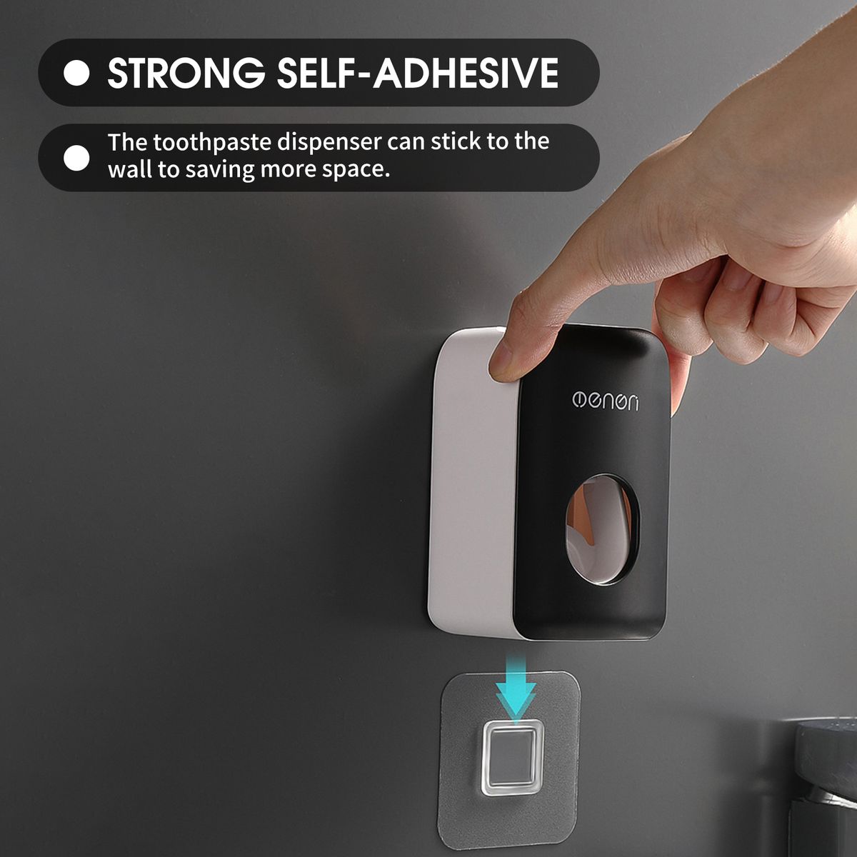 Automatic Toothpaste Dispenser Kids Hands Free Wall Mounted