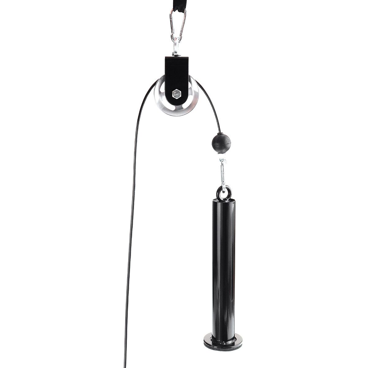 DIY Fitness Pulley Cable System Kit Loading Pin Lifting Arm Biceps Triceps Hand Strength Training Workout Core Exercise