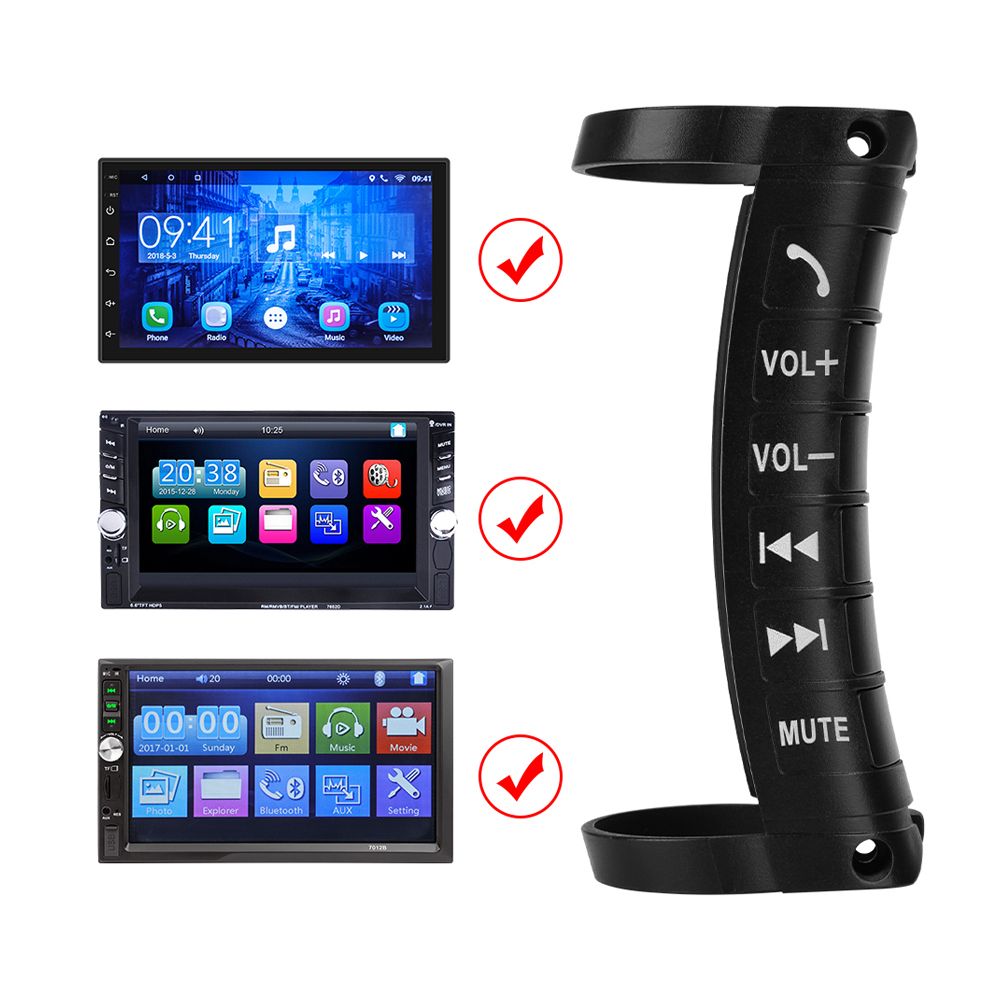 Car Steering Wheel Control DVD 2din Android Window