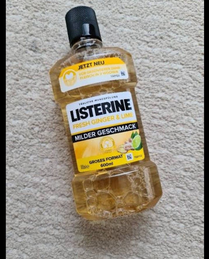 Fresh Ginger And Lime Mouthwash -500ml.