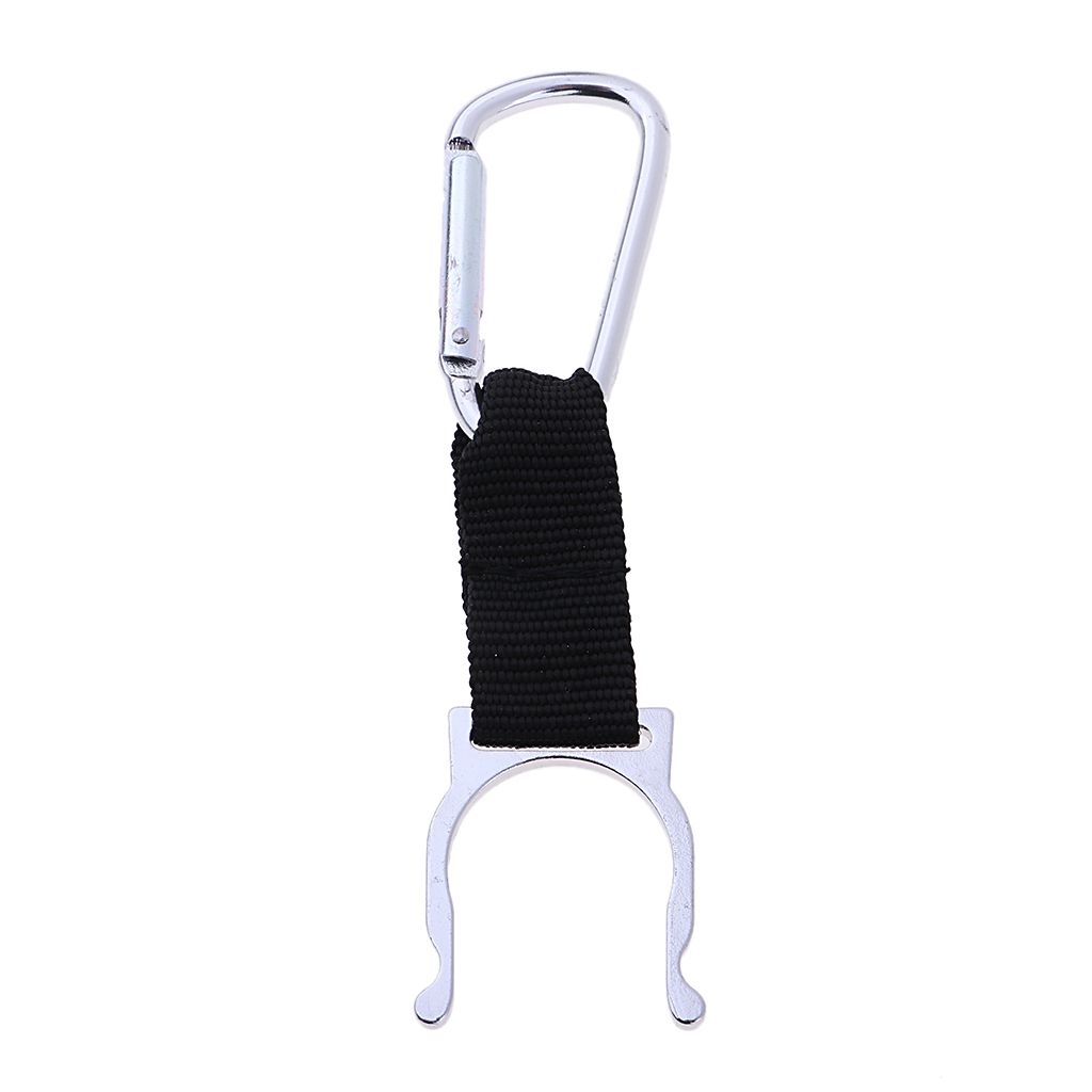 Water Bottle Carabiner D Ring Cup Flask Hook Holder With