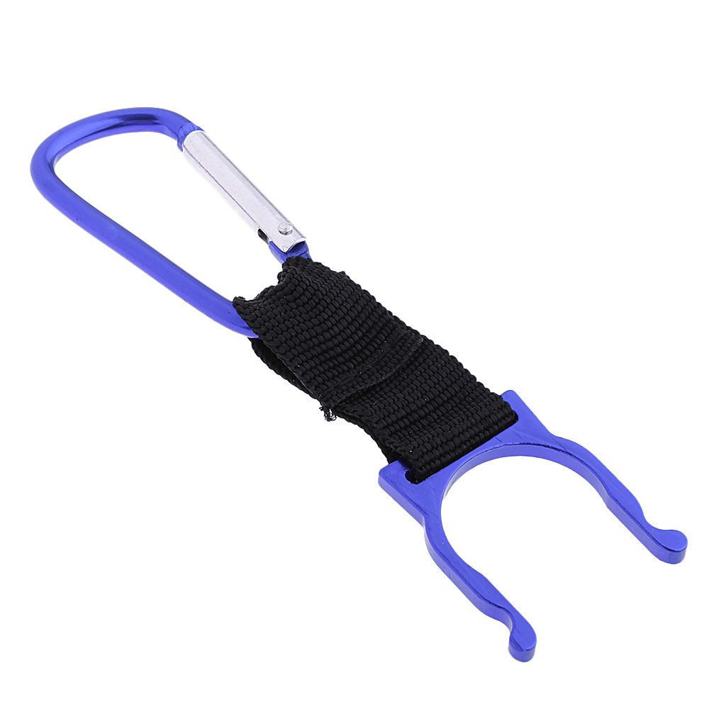 Water Bottle Carabiner D Ring Cup Flask Hook Holder With