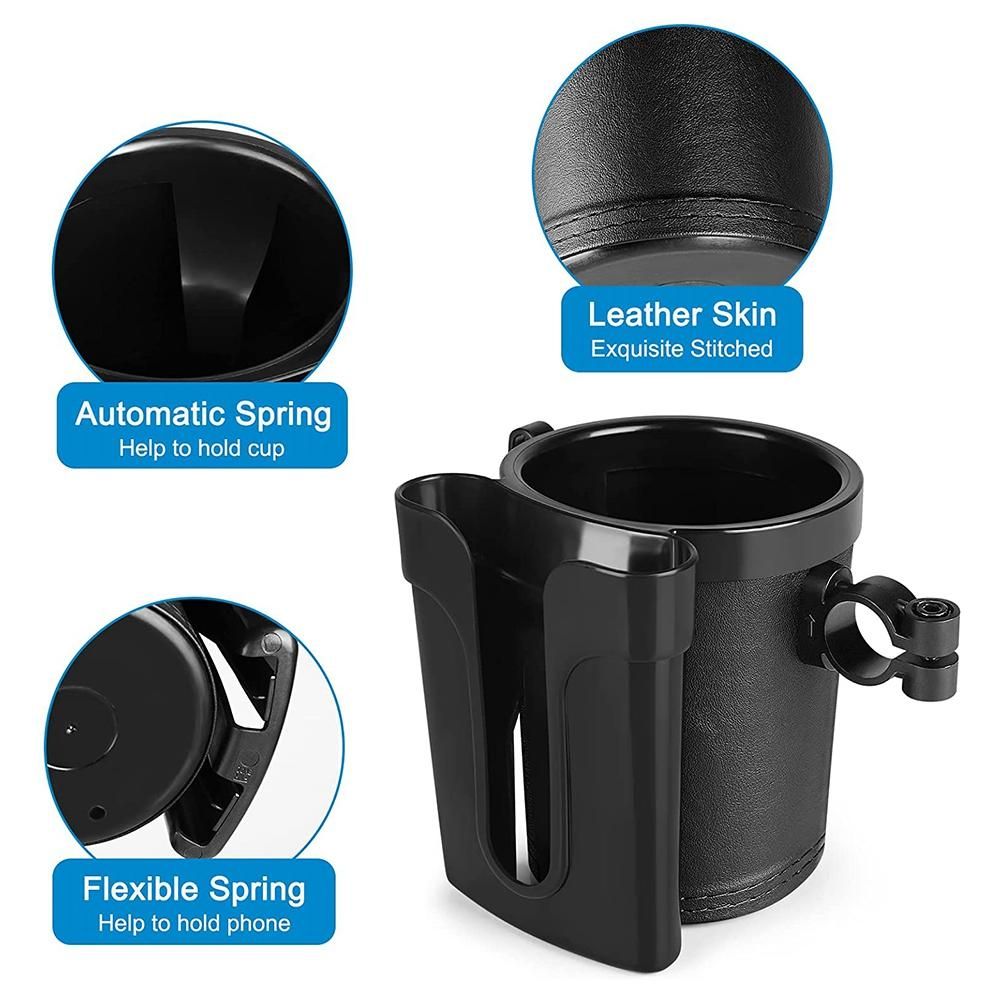 Bike Cup Holder with Cell Phone Keys Holder,Universal