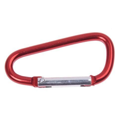 Red Carabiner Water Bottle Holder Camping Hiking With