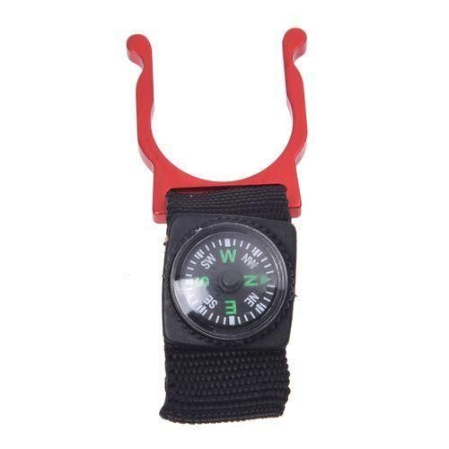 Red Carabiner Water Bottle Holder Camping Hiking With