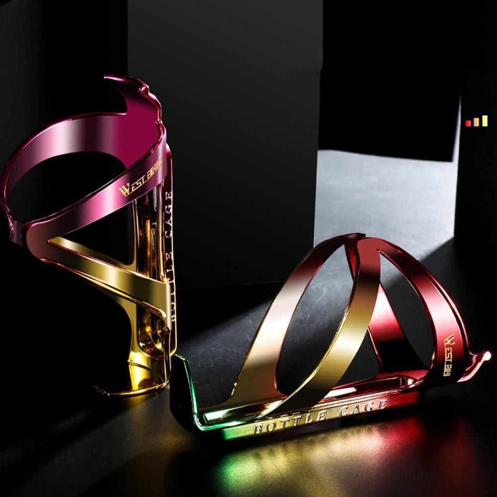 WEST BIKING Bicycle Bottle Cage Electroplating Rainbow MTB