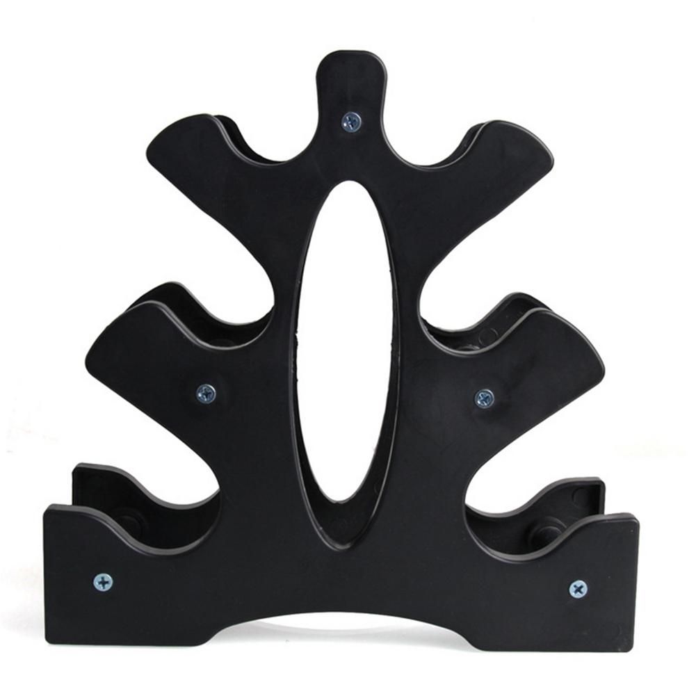3-Tier Dumbbell Storage Rack Home WeightLifting Tower Stand Weight Lifting Dumbbell