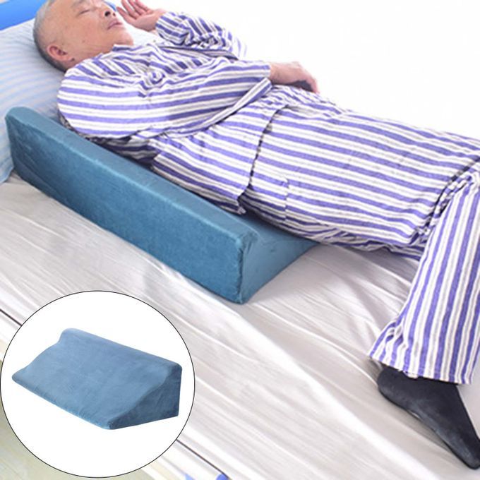 Bed Wedge Pillow Leg Bolster For Back Washable Slanted For Elderly