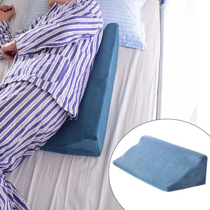 Bed Wedge Pillow Leg Bolster For Back Washable Slanted For Elderly