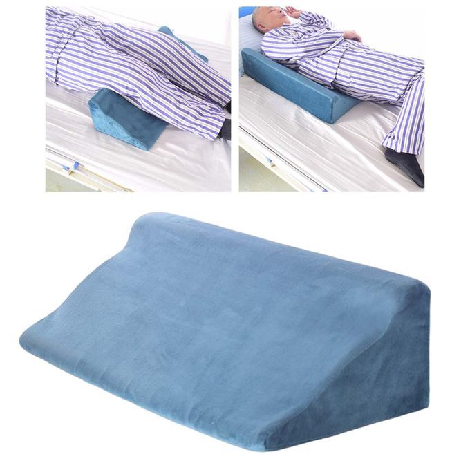 Bed Wedge Pillow Leg Bolster For Back Washable Slanted For Elderly