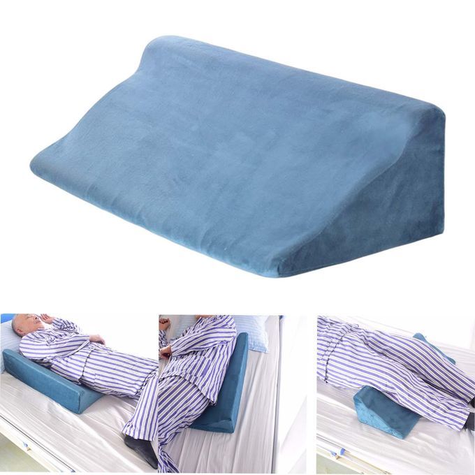 Bed Wedge Pillow Leg Bolster For Back Washable Slanted For Elderly