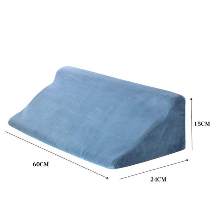 Bed Wedge Pillow Leg Bolster For Back Washable Slanted For Elderly