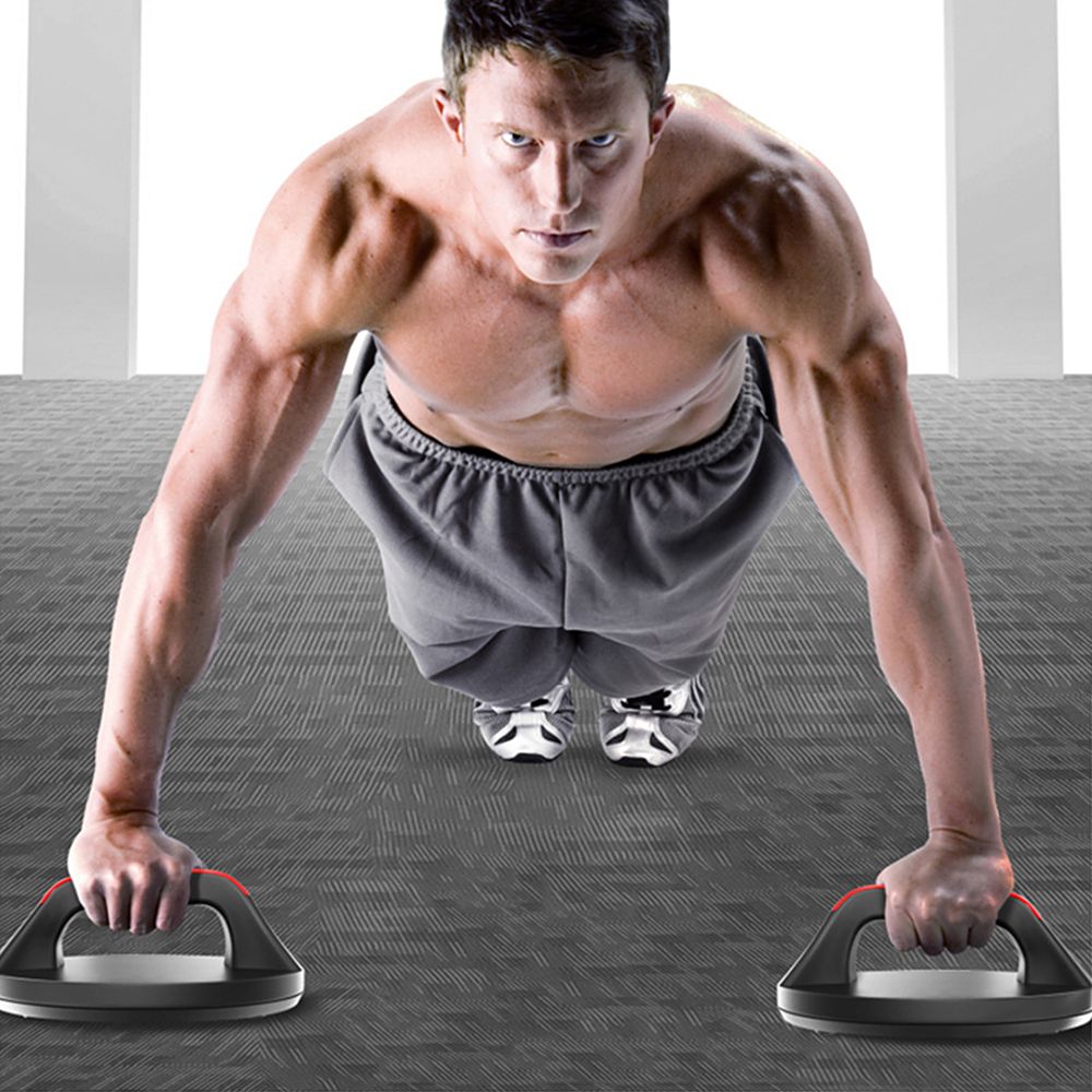 Push Up Stands Fitness Pushup Bars With Non Slip Handles For