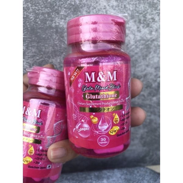 M&M Gluta Mixed Blink Glutathione & Anti-Ageing Capsule