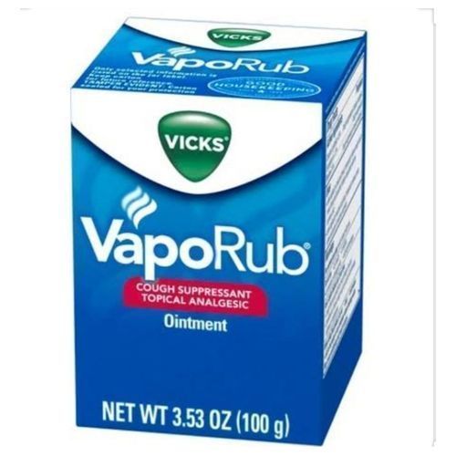 Vaporub Cough Suppressant Topical Analgesic Ointment -100g.