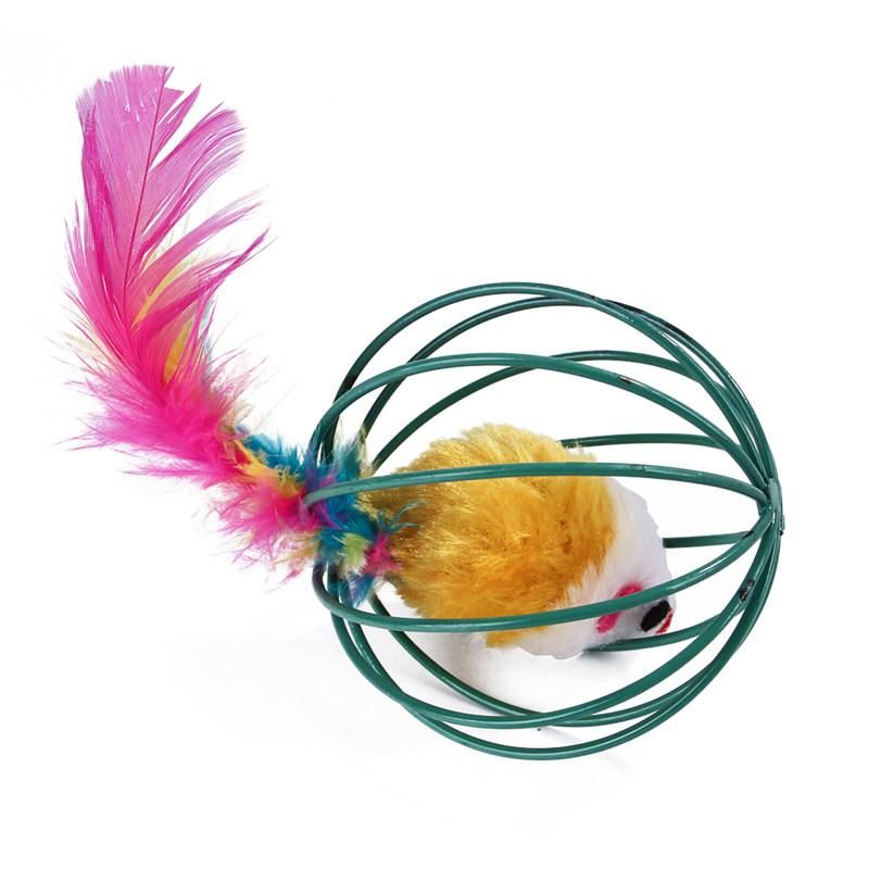 24Pcs/Set Funny Cat Stick Creative Interactive Kitten Toy-