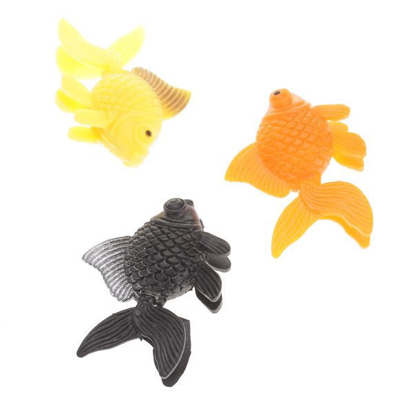 5Pc   Artificial   Floating Moveable Ornament Aquarium