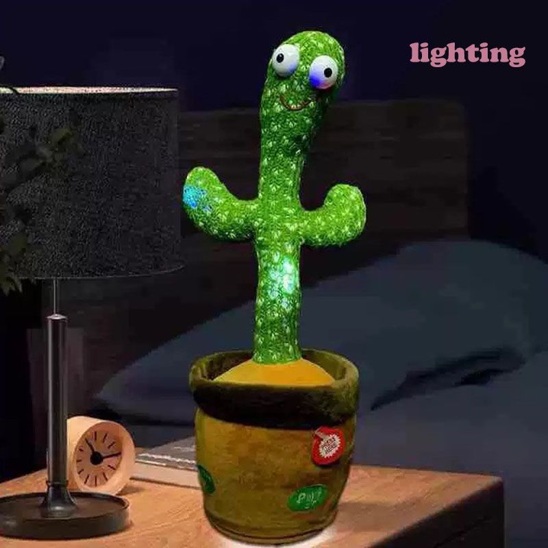 Talking Toy Dancing Cactus Speak Talk Record Repeat Toy