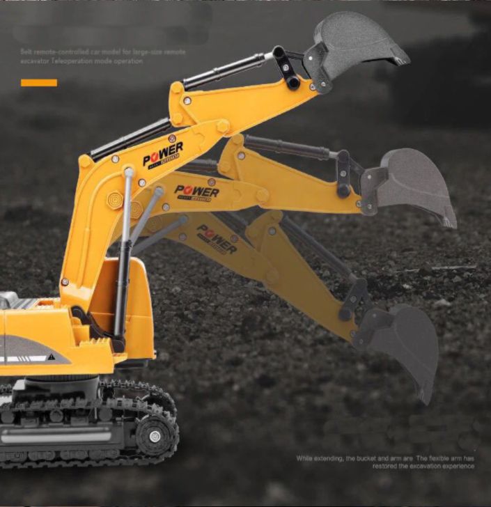 Remote Control Excavator Children Toys, Simulation RC Car