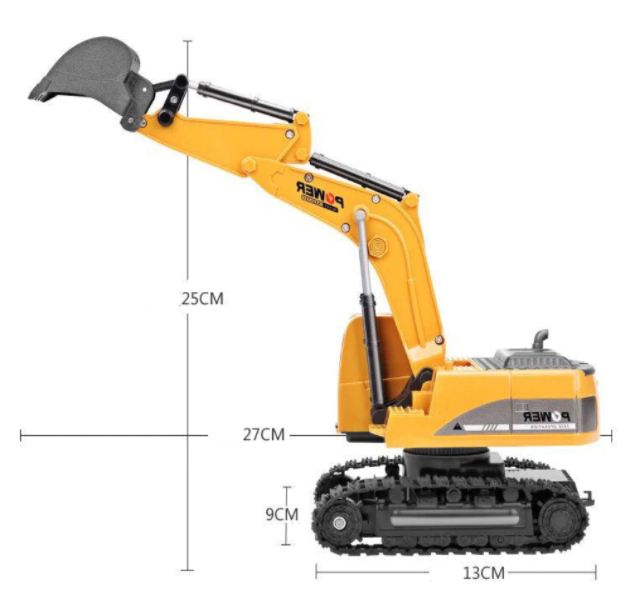 Remote Control Excavator Children Toys, Simulation RC Car