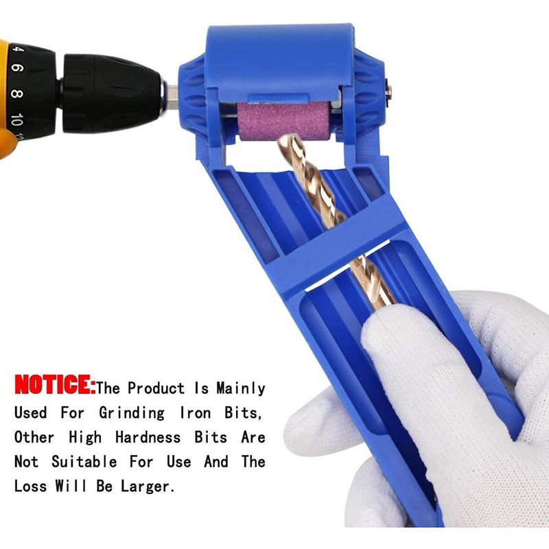 Hot 10 Pcs Portable Drill Bit Grinder Sharpening S