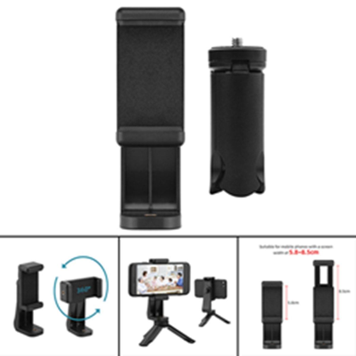 Portable Desktop Tripod Stand Tripod Mount Set Of 2