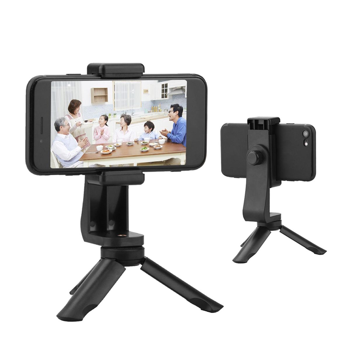 Portable Desktop Tripod Stand Tripod Mount Set Of 2