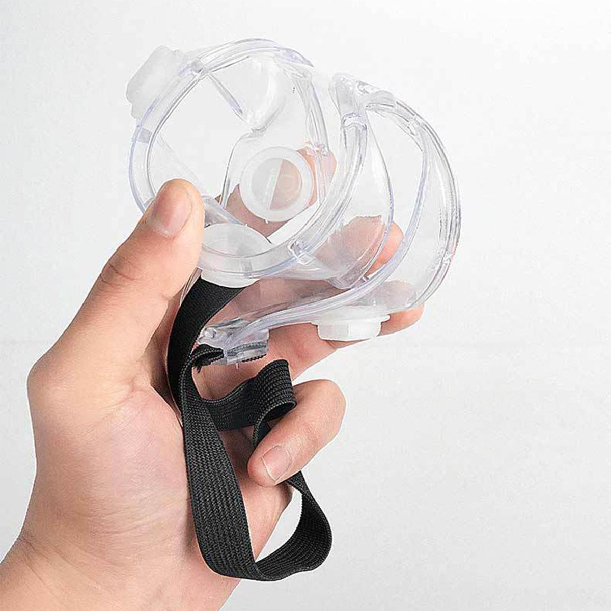 Eyeglasses Eye Googles Work Lab Experiment Airy White Frame