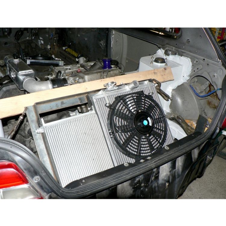 12V 80W 12 Inch Car Cooling Fan