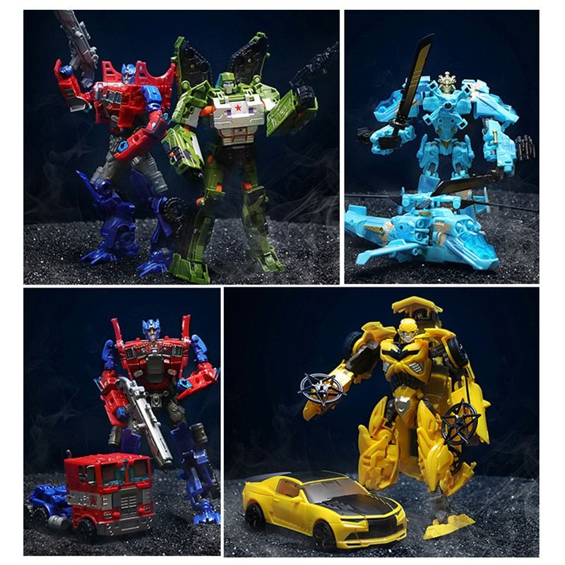 19cm Model Transformation Robot Car Action Toys